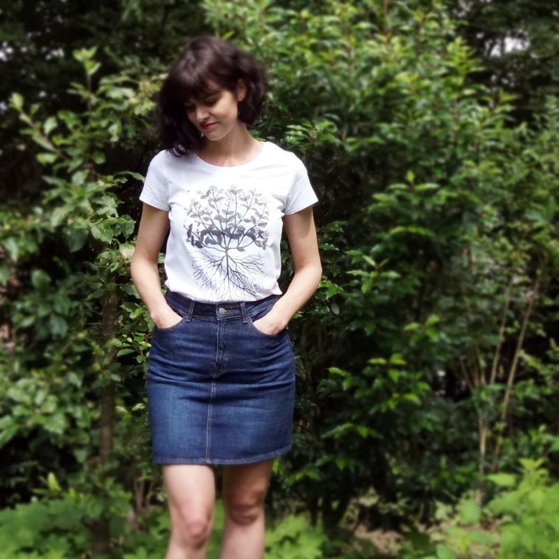 #3 Stellaria media/ women's  t-shirt