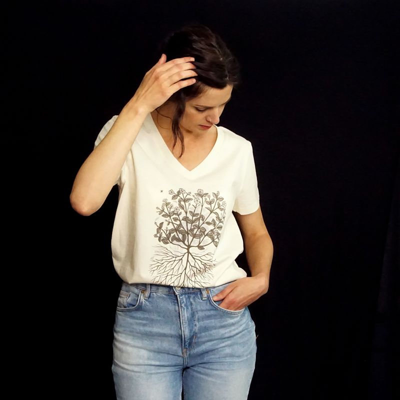 Stellaria media / Naturel women's t-shirt