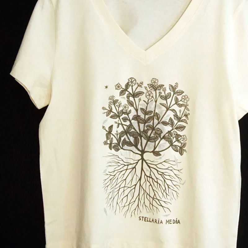 Stellaria media / Naturel women's t-shirt