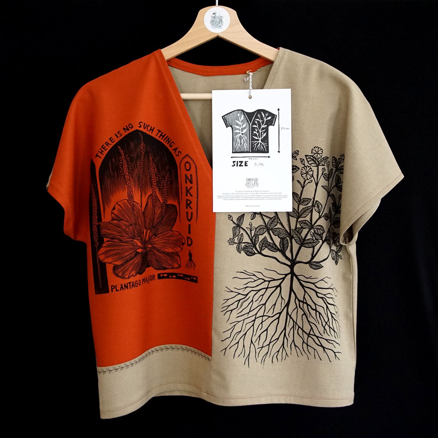 Onkruid unique t-shirt #1