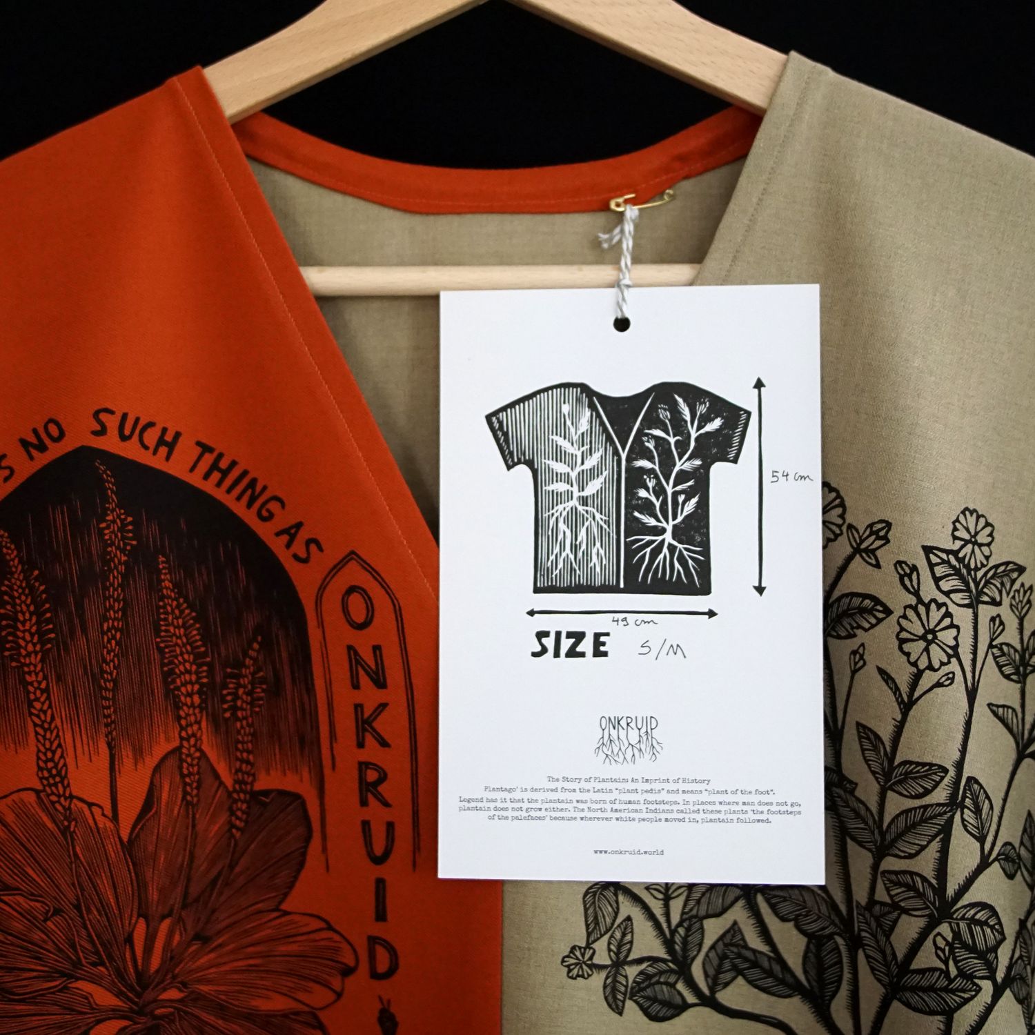 Onkruid unique t-shirt #1