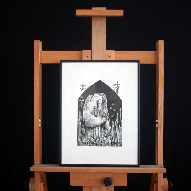 Welcome to the zoo / Ecru