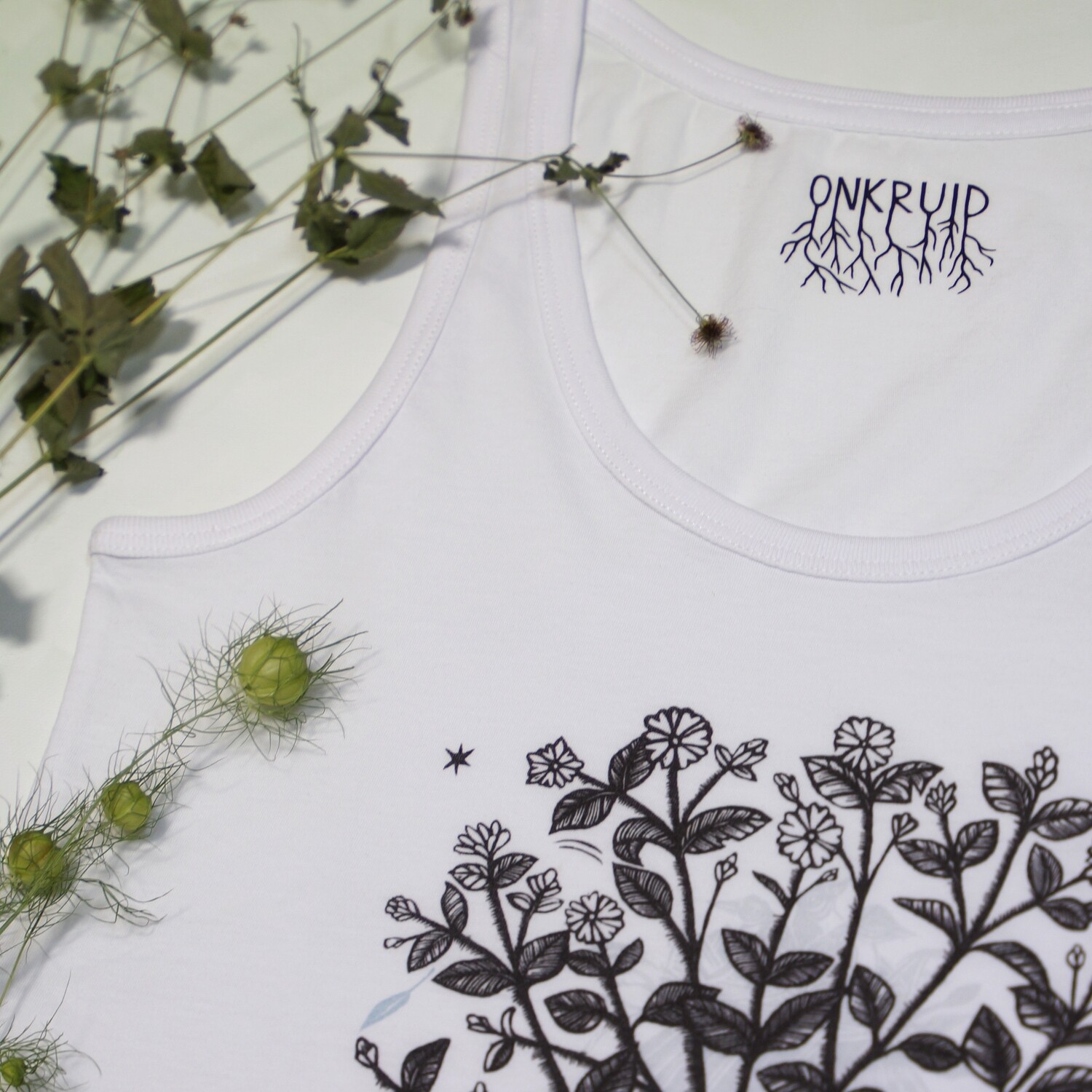 #3 Stellaria media / women's tanktop #3 Stellaria media / women's tanktop