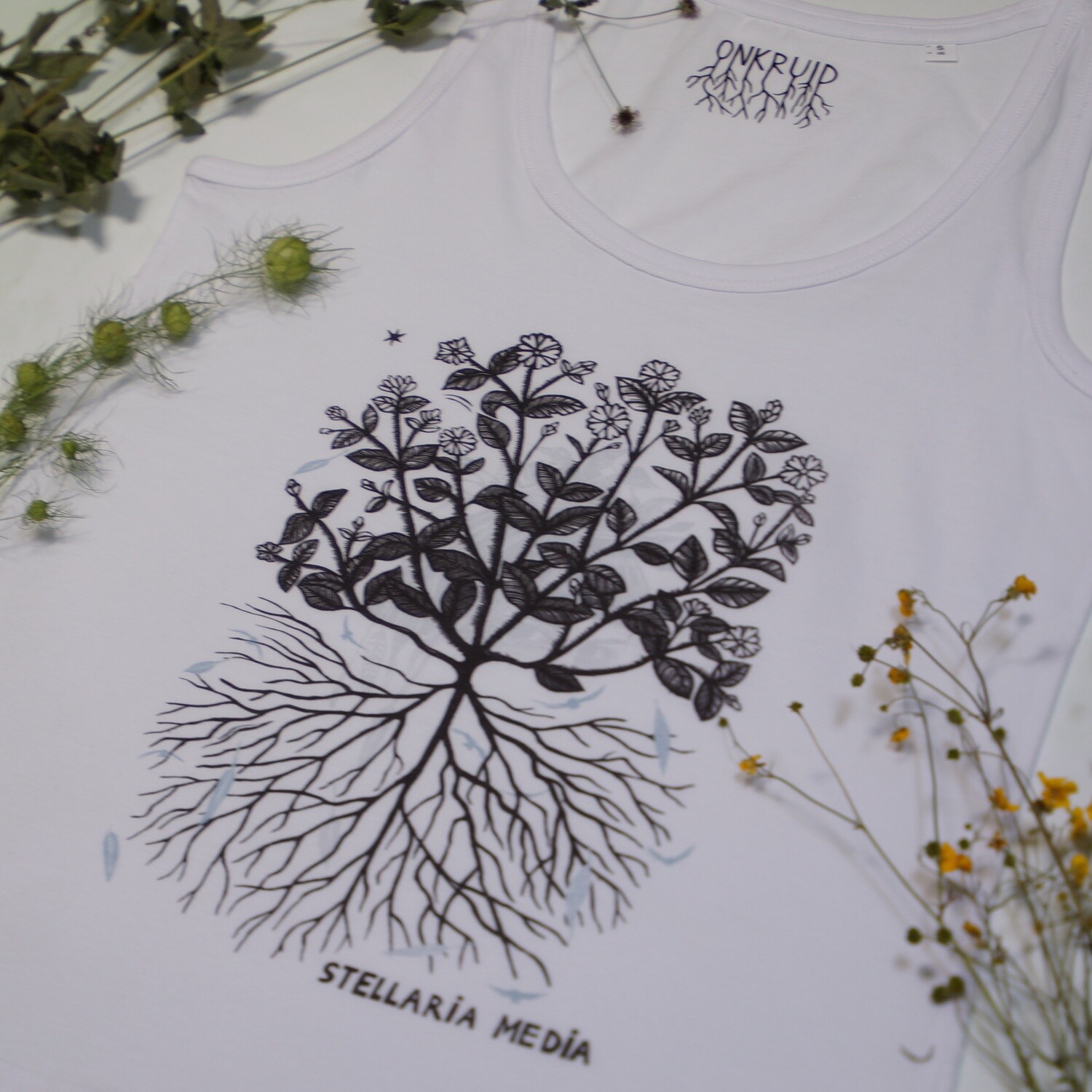 #3 Stellaria media / women's tanktop #3 Stellaria media / women's tanktop