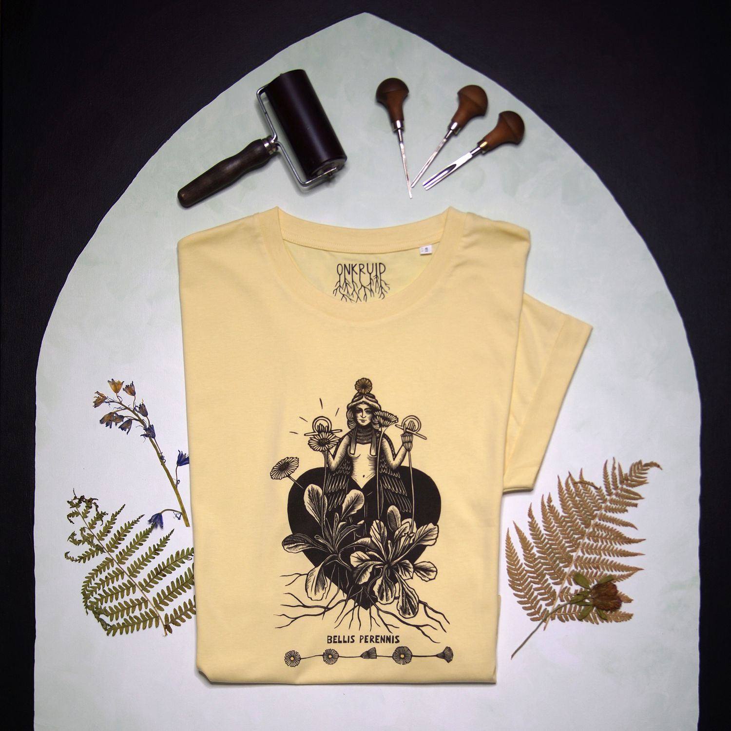 #7 Bellis Perennis/Butter women's t-shirt #7 Bellis Perennis/Butter women's t-shirt