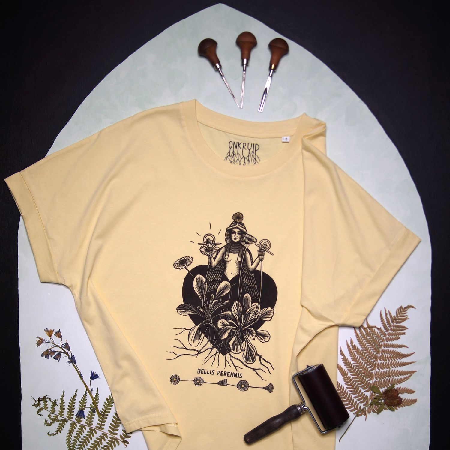 #7 Bellis Perennis/Butter women's t-shirt #7 Bellis Perennis/Butter women's t-shirt