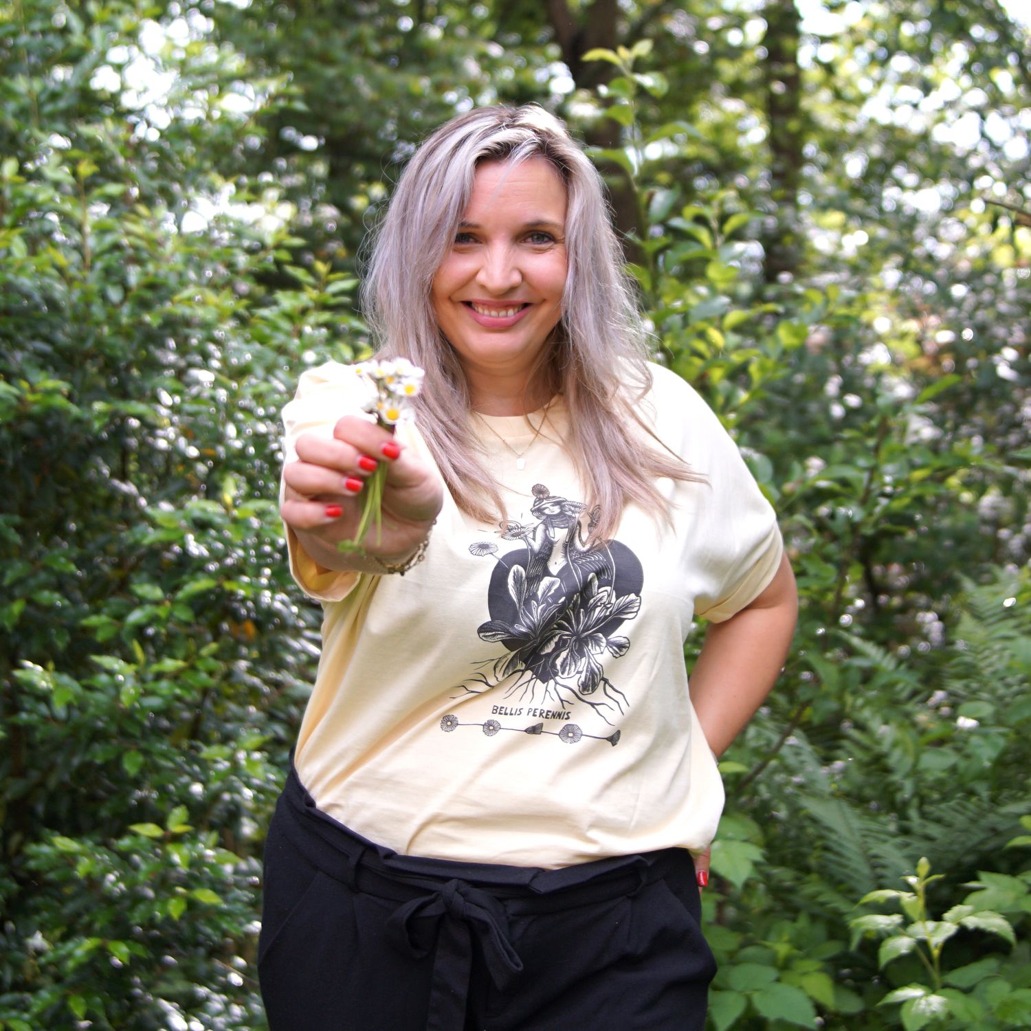 #7 Bellis Perennis/Butter women's t-shirt #7 Bellis Perennis/Butter women's t-shirt