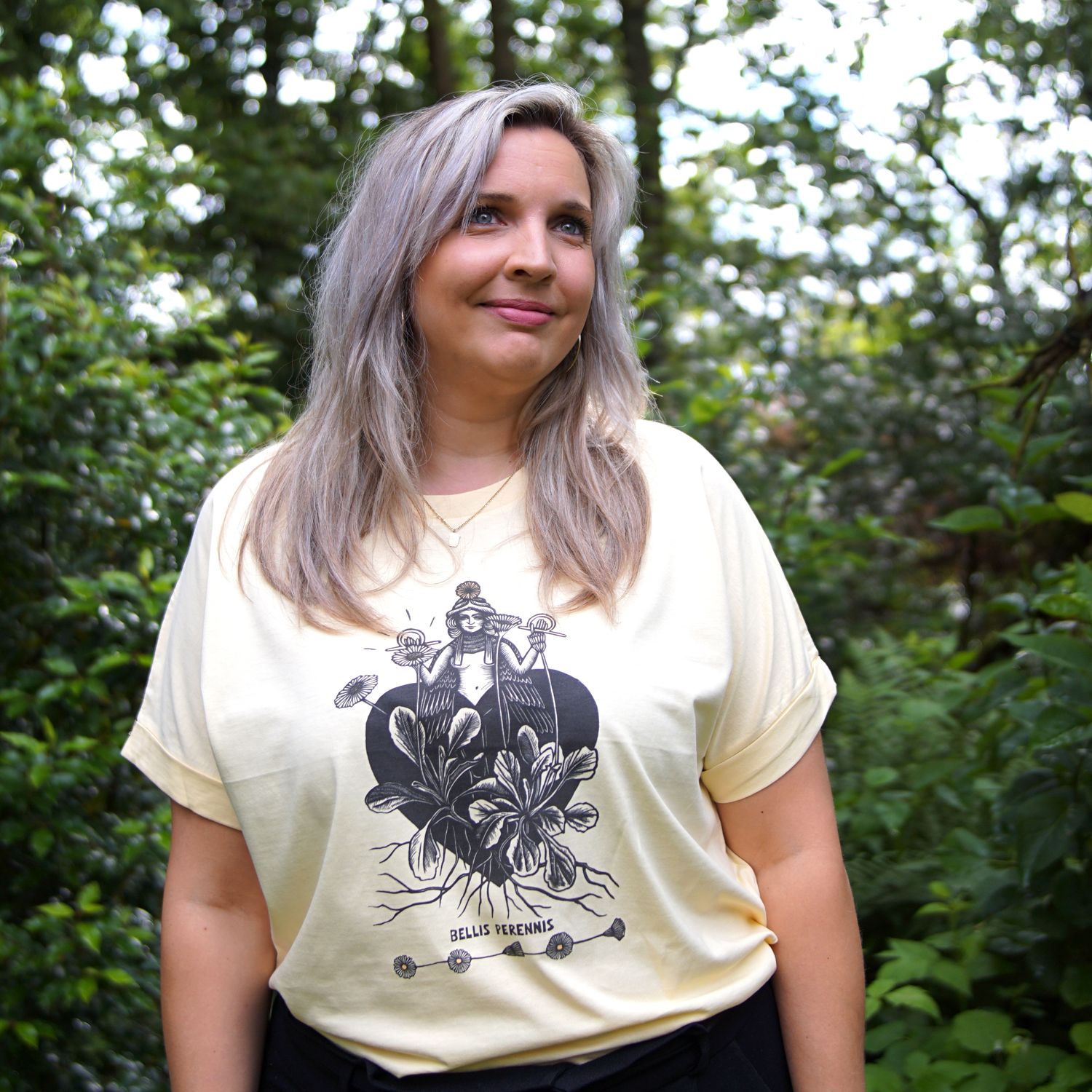 #7 Bellis Perennis/Butter women's t-shirt #7 Bellis Perennis/Butter women's t-shirt