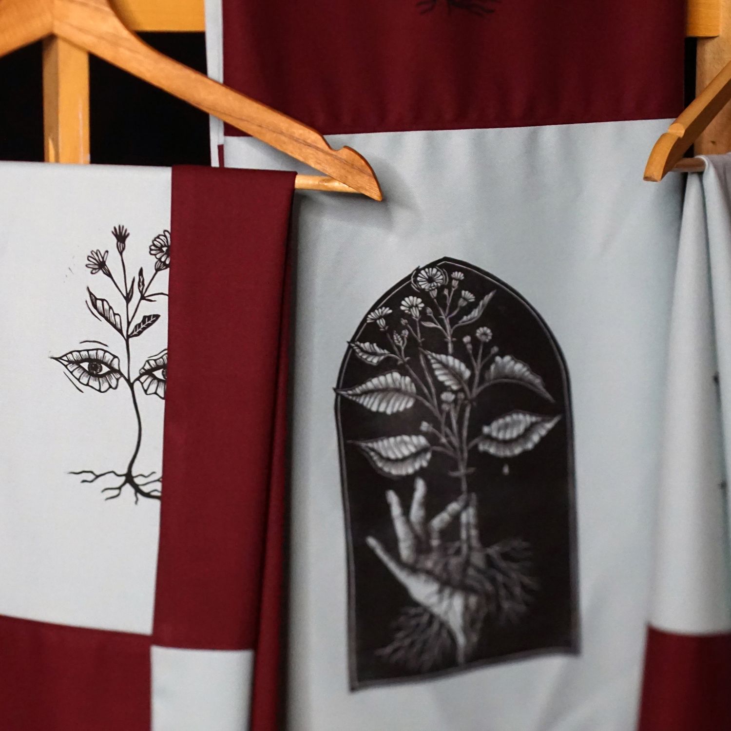 Birdsfoot &amp; Nipplewort scarve