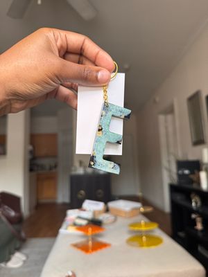 “E” Keychain