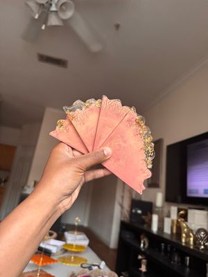 Pie Cut Coasters (4)