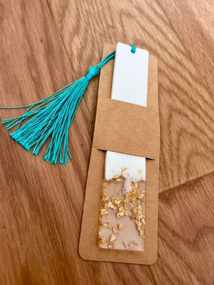 White Bookmark