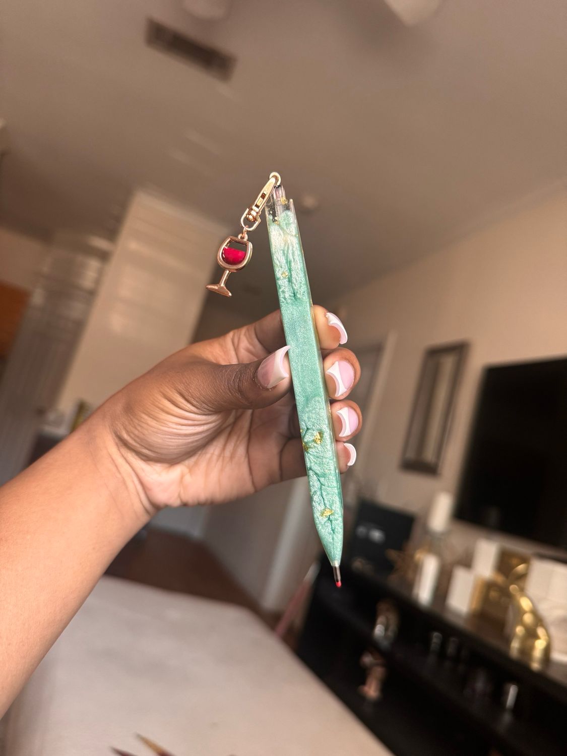 Wine Charm Aqua Pen