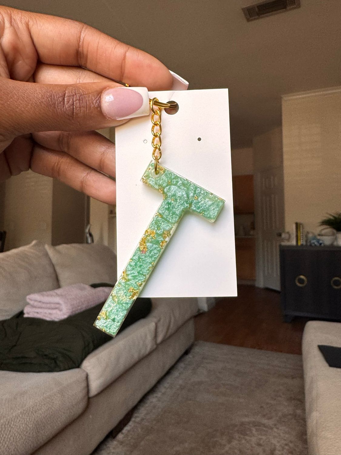“T” Keychain