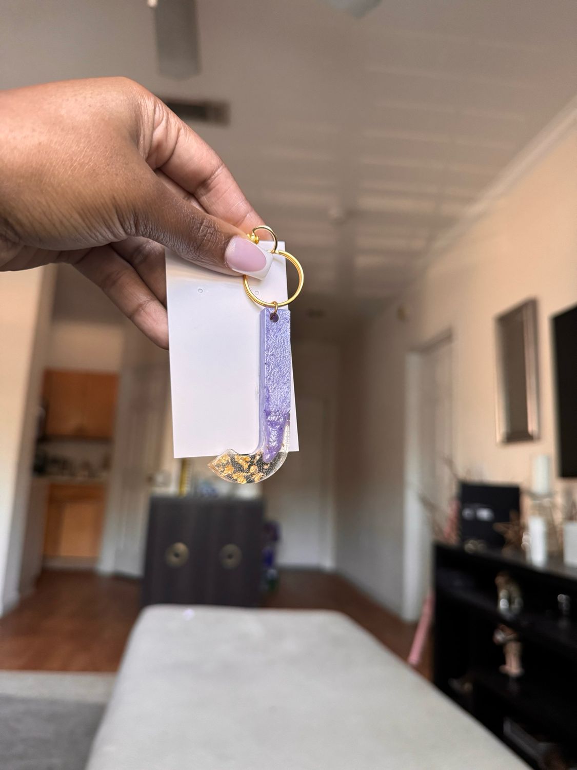 “J” Keychain