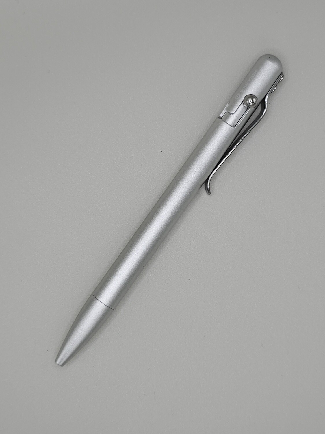 Bastion slim aluminum silver pen