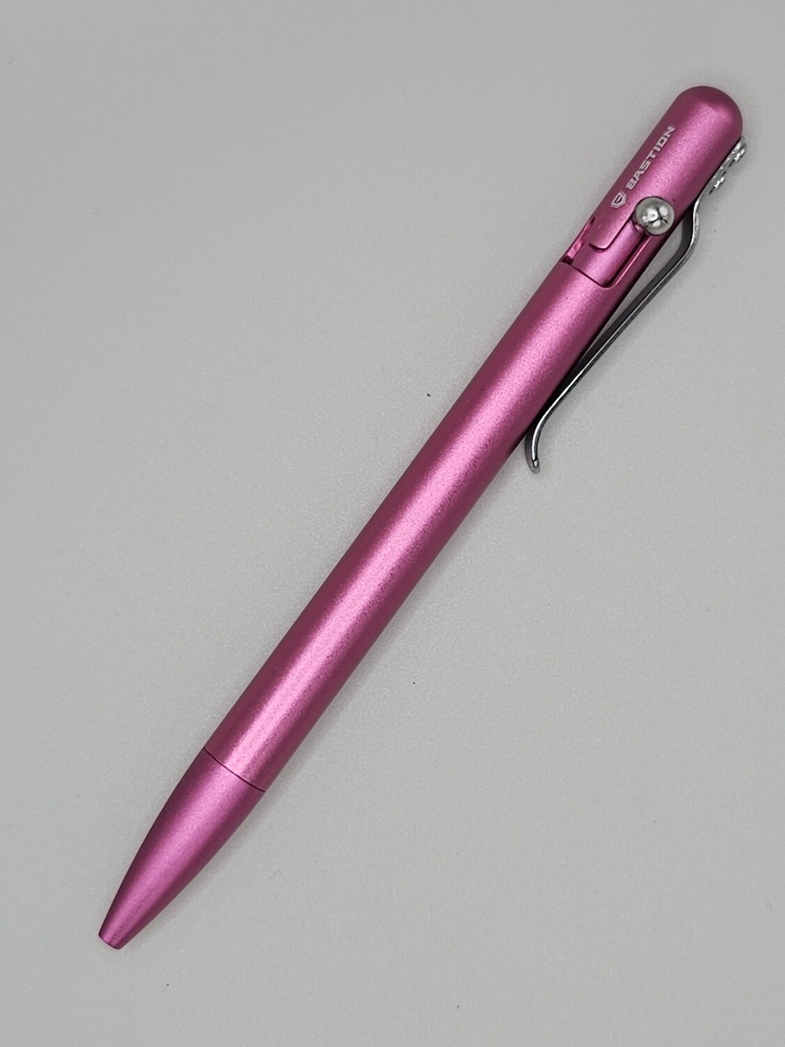 Bastion slim aluminum pink pen