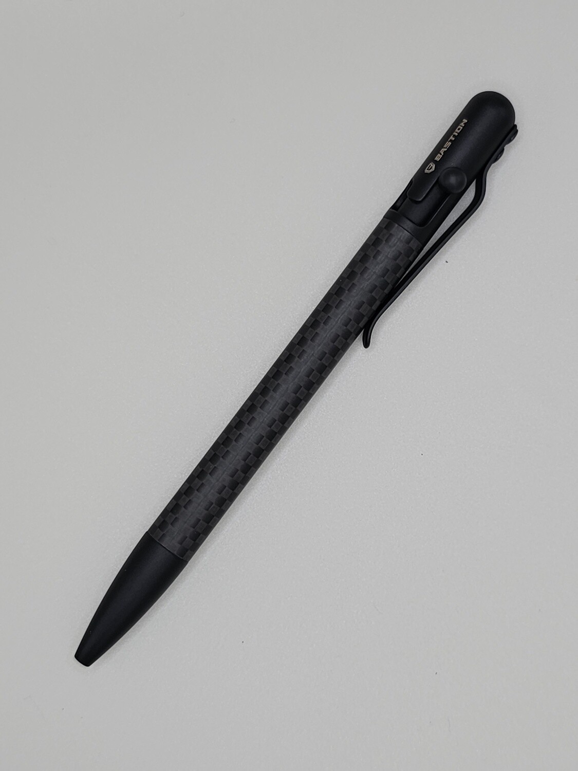 Bastion slim black c/f pen