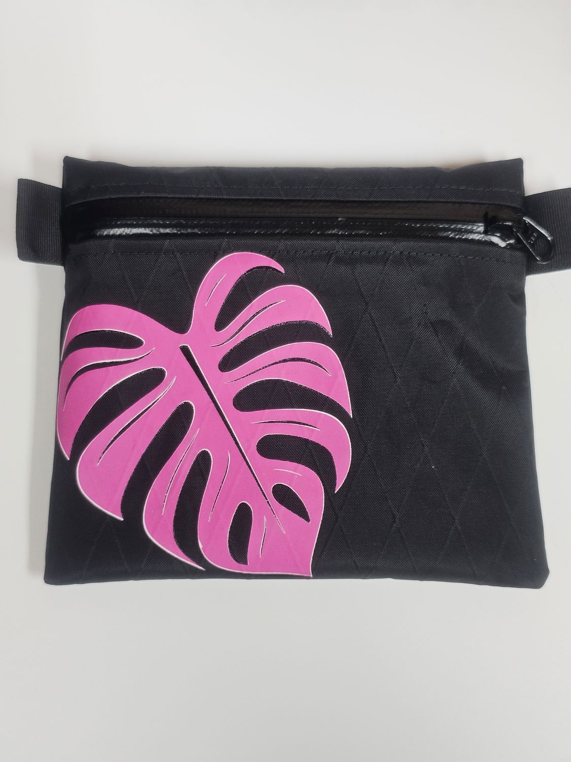 Zipper Pouch Monstera 6.25" L X 5.5" H