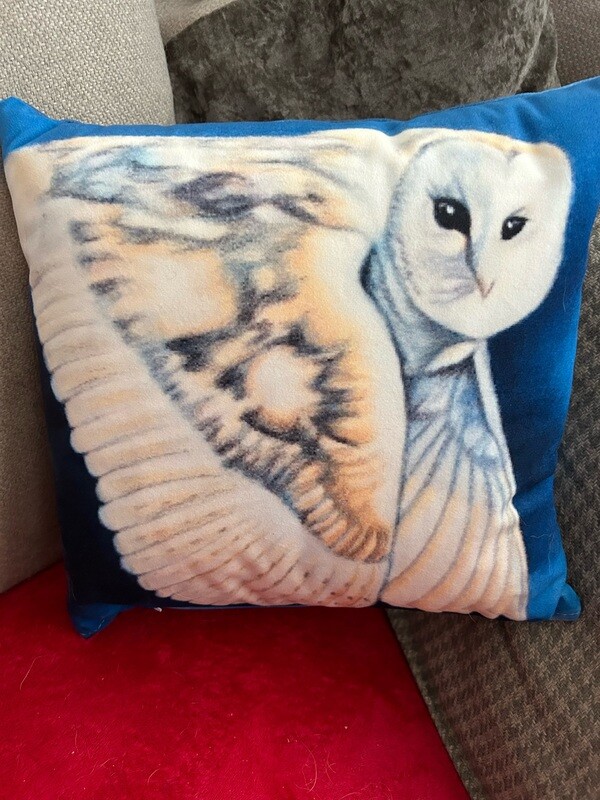 Night Owl Fine Art Cushions Night Owl Fine Art Cushions