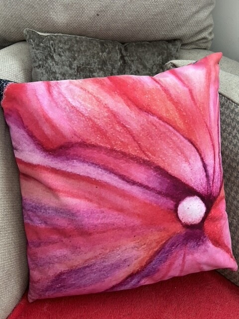 Fantasy Petunia Fine Art Cushions Fantasy Petunia Fine Art Cushions