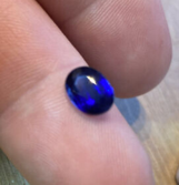 KYANITE NATURAL RARE ATTRACTIVE GEMSTONE 1.66ct DEEP SAPPHIRE BLUE VVS NEPALESE