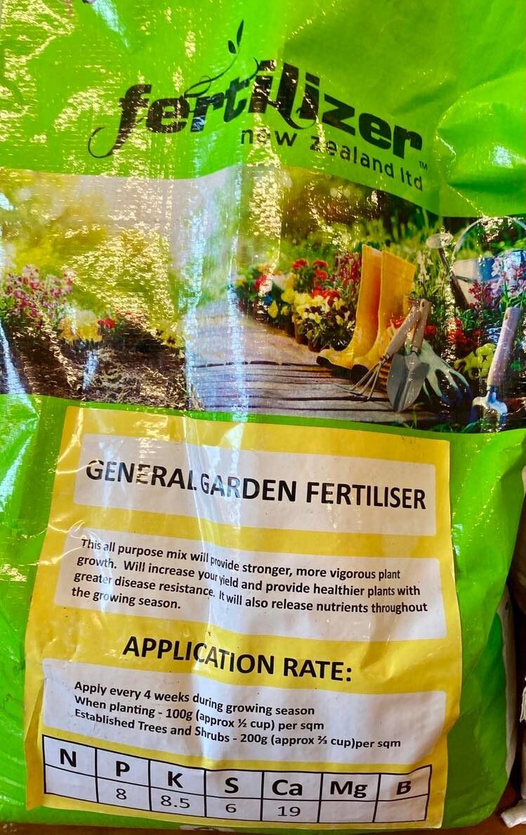 General Garden Fertiliser 8kg