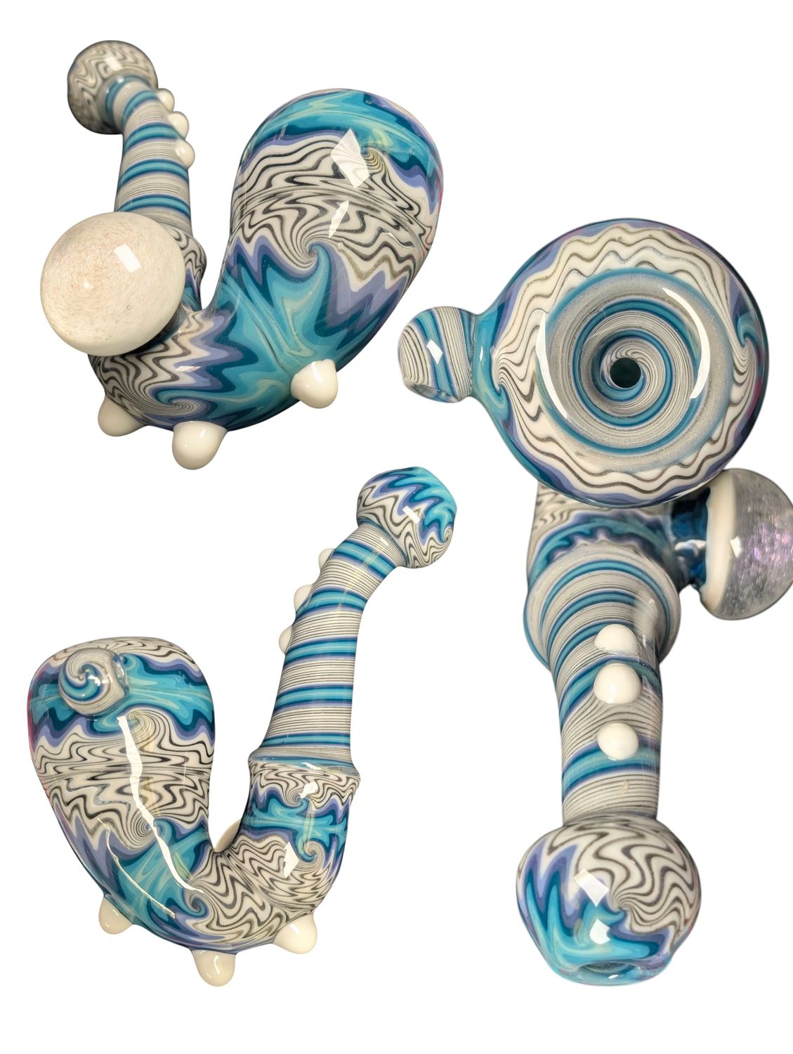Big Blue Heady Wigwag Sherlock