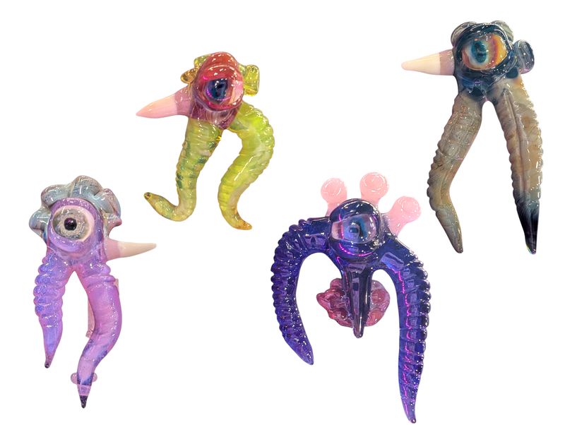 Eyeball Monster Pendants