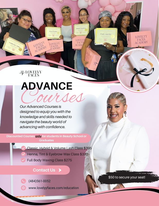 Classic, Hybrid & Volume Lash Class - For Beauty Students & Licensed Professionals