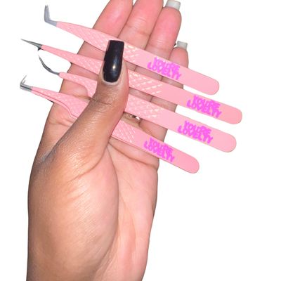 Fiber Tip Lash Tweezers