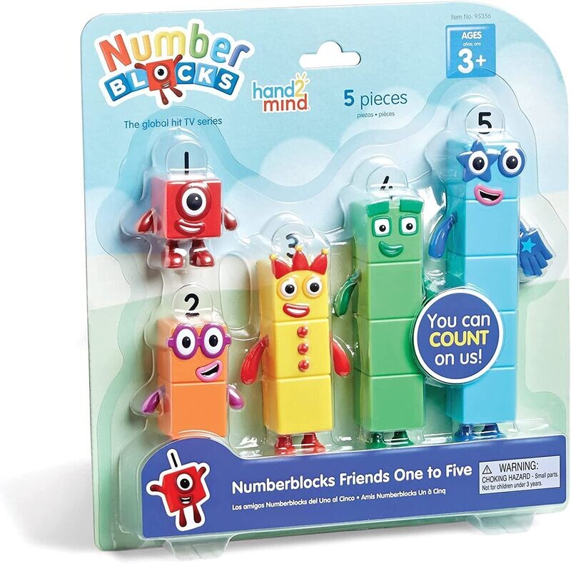 Numberblocks Friends One to Five Figures