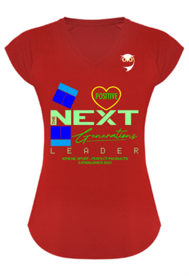 Camiseta Next Generetions Leaders en Roja.