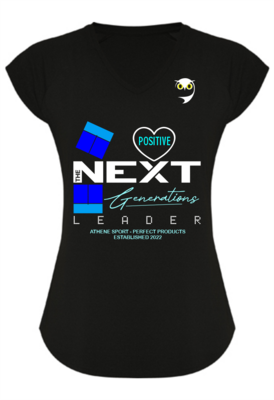 Camiseta Next Generetions Leaders en Negra