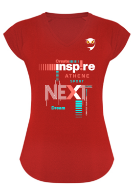 Camiseta Next Generetions Inspire en Roja