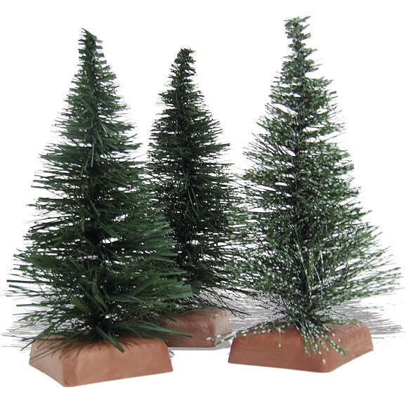 PINETO PER PRESEPE DIPINTO A MANO 1PZ