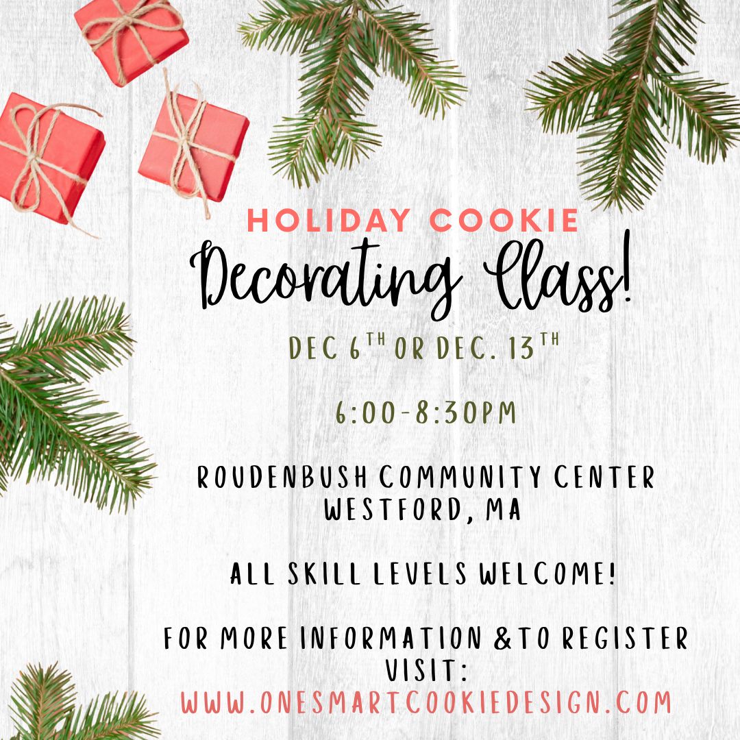 Decorating Class - Saturday, December 13th