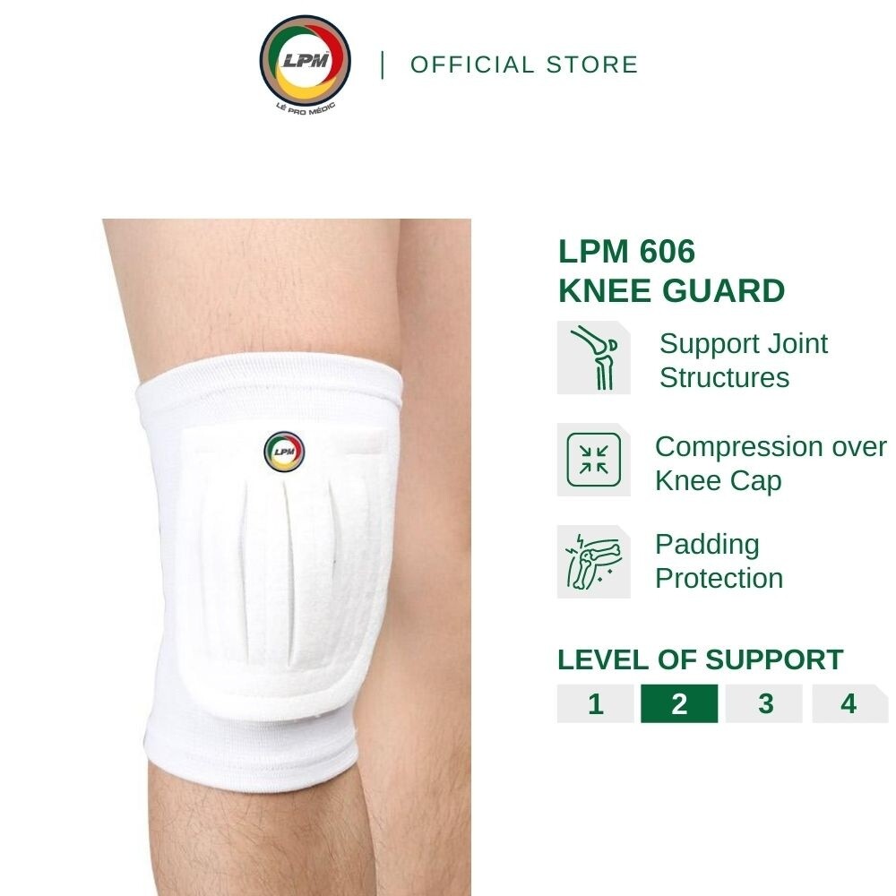 LPM ELASTIC KNEE GUARD (PADDED)
