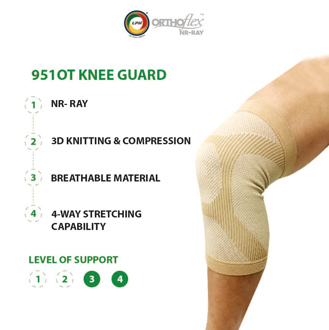 LPM ORTHOFLEX 3D KNEE GUARD