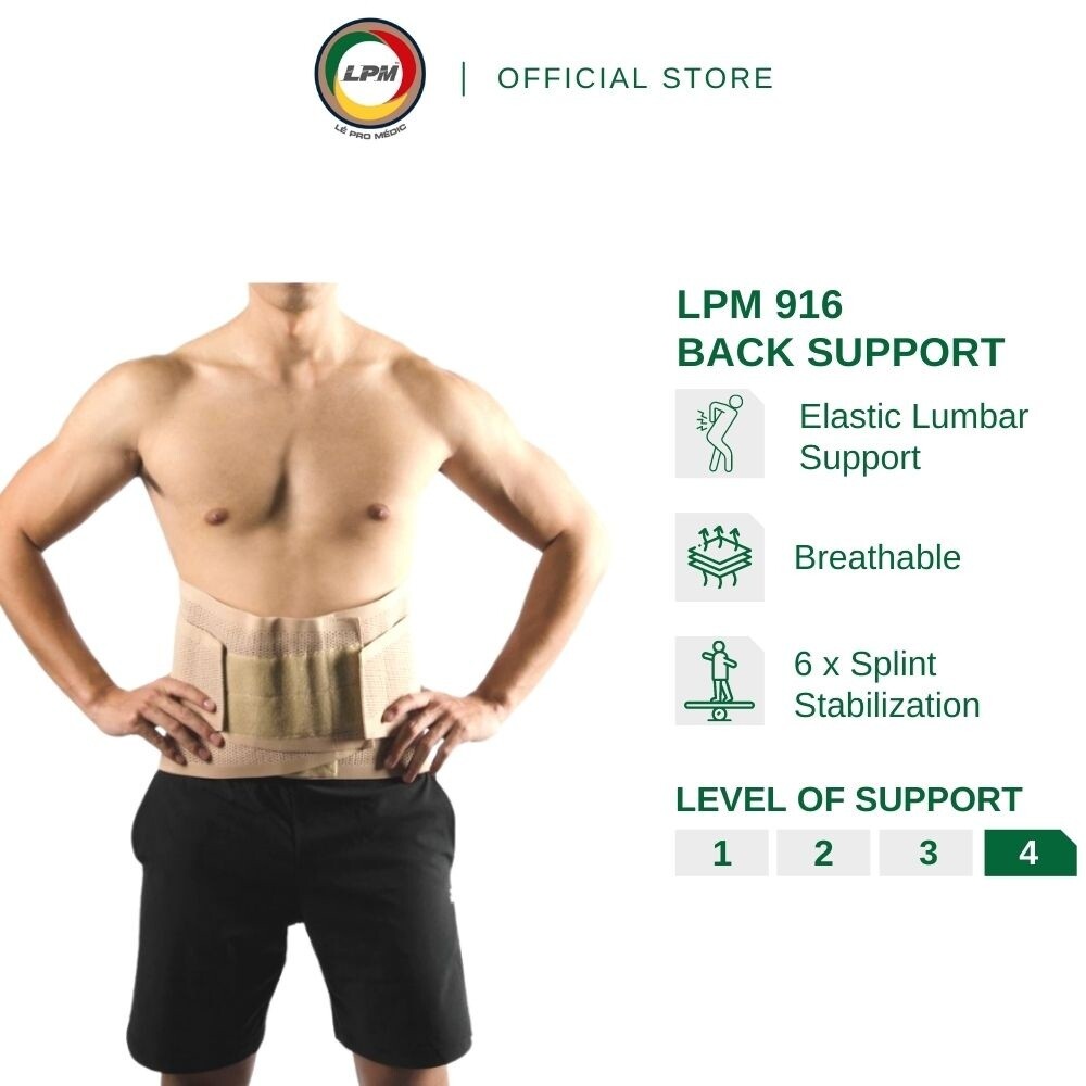 LPM SACRO LUMBAR SUPPORT WITH STAY