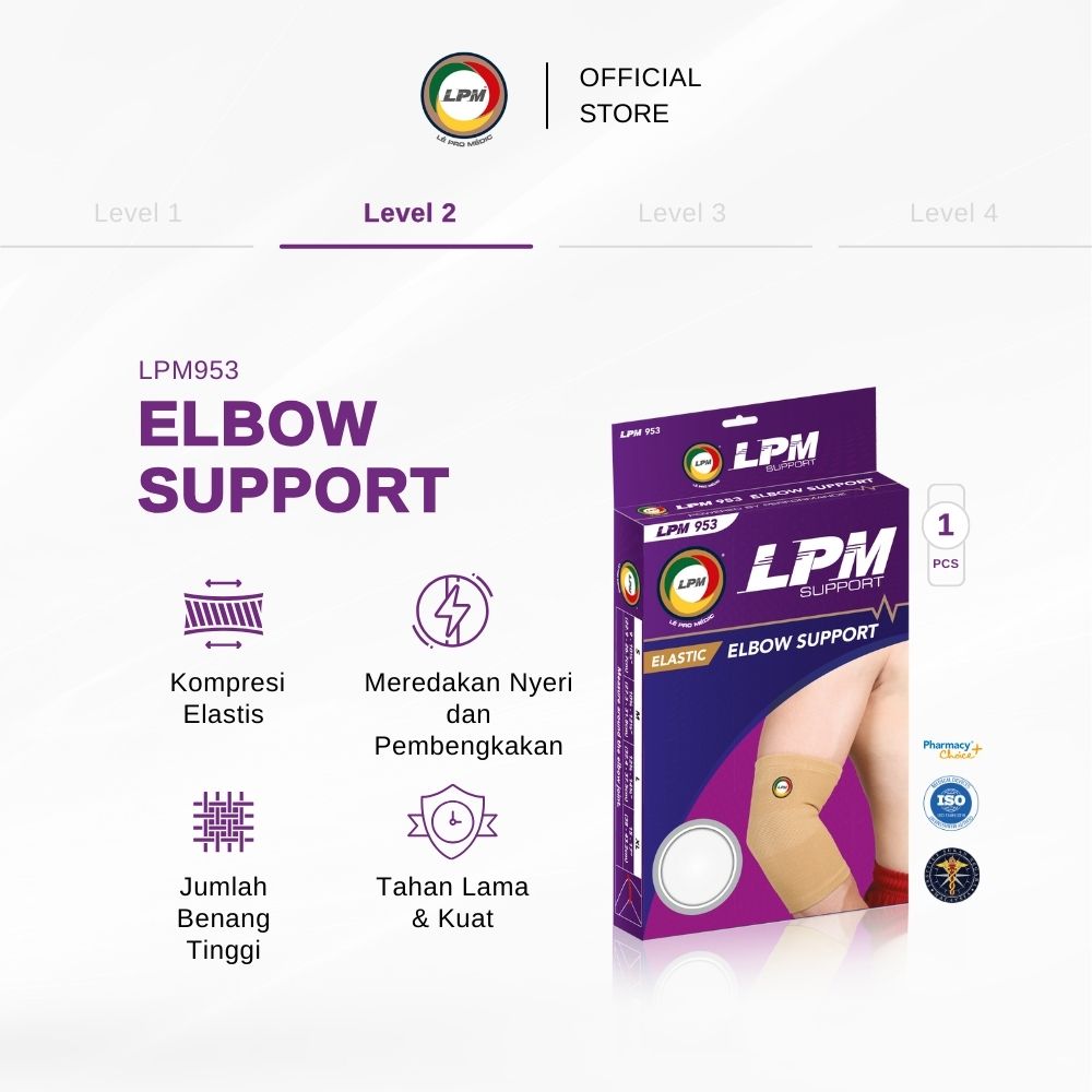 LPM ELBOW SUPPORT / Deker Pelindung Siku Lengan