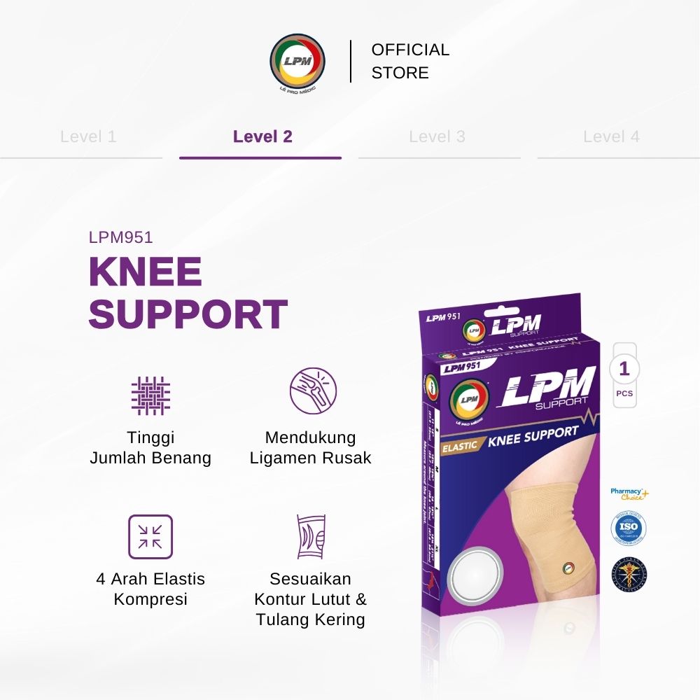 LPM KNEE SUPPORT / Pelindung Lutut