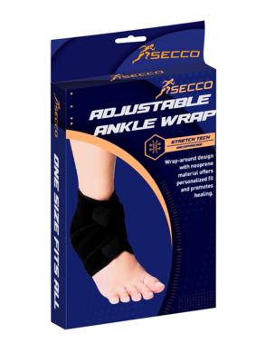 SECCO ADJUSTABLE ANKLE WRAP