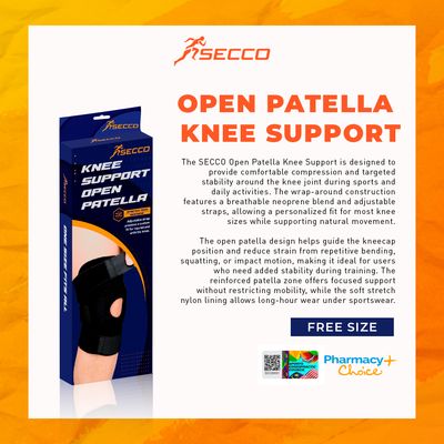 SECCO OPEN PATELLA KNEE SUPPORT