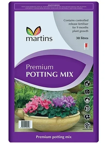 Premium Potting Mix (30L bag)