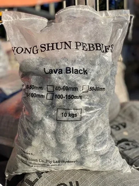 Lava Stone (30-50mm) (15kg bag)