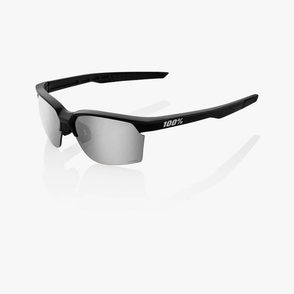 100% Sportcoupe Matt Black Hiper Silver Mirror