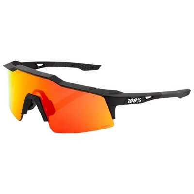 100% Speedcraft SL Sunglasses Black Hiper Red