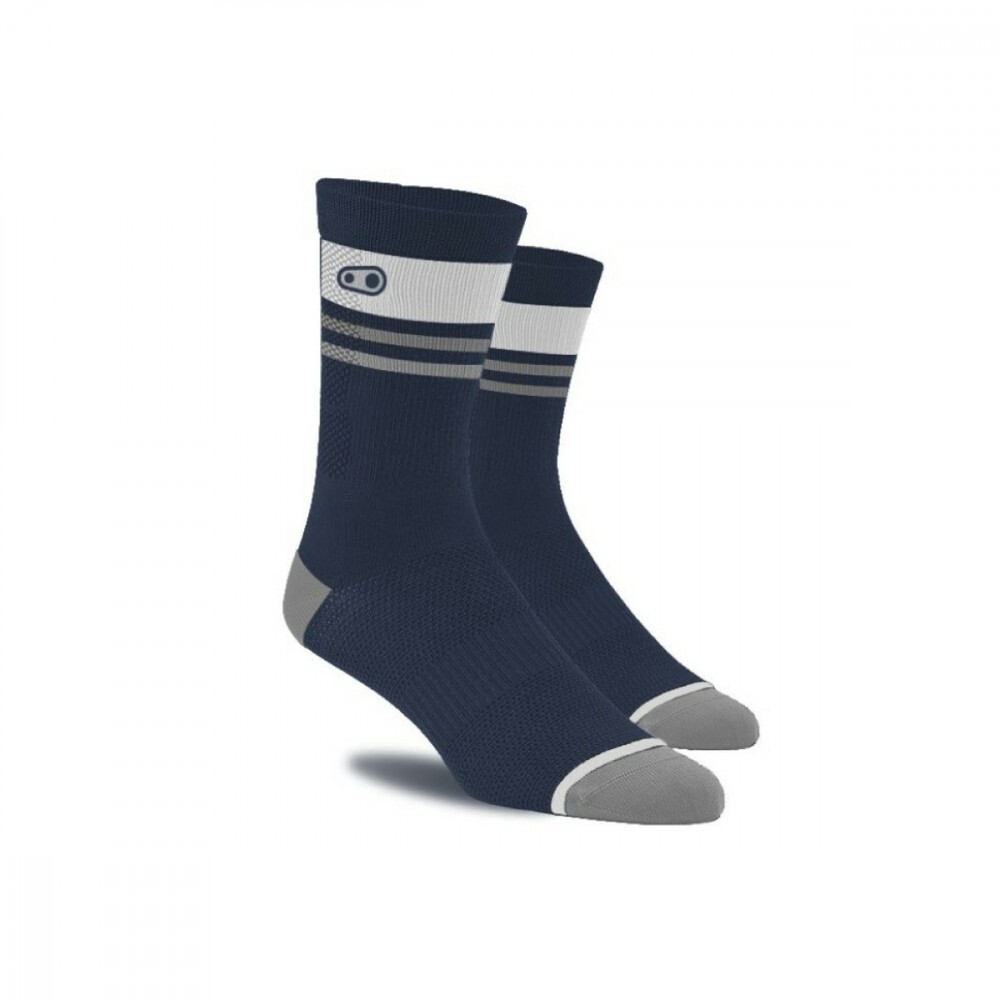 Crankbrothers Icon Socks Sm/Md Navy Blue/White
