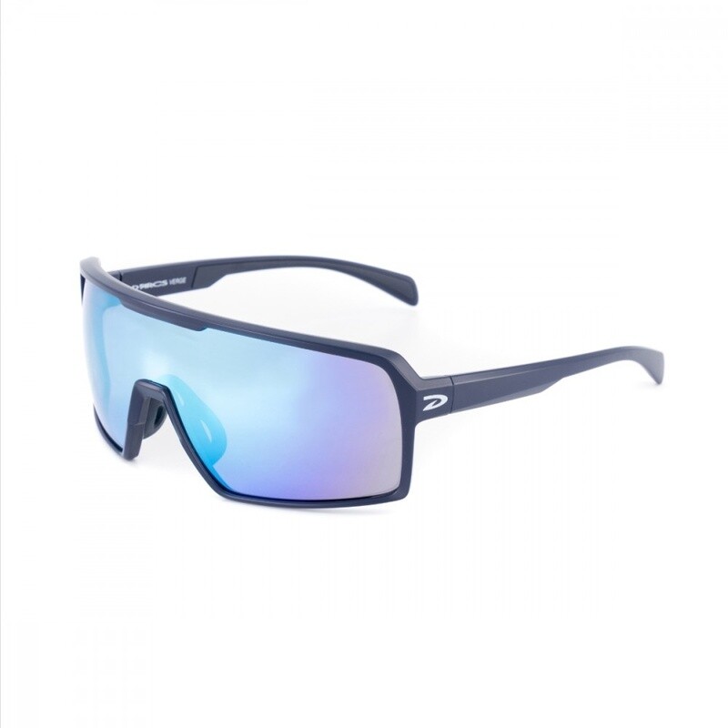 Darcs Verge Matte Black Blu Revo Sunglasses